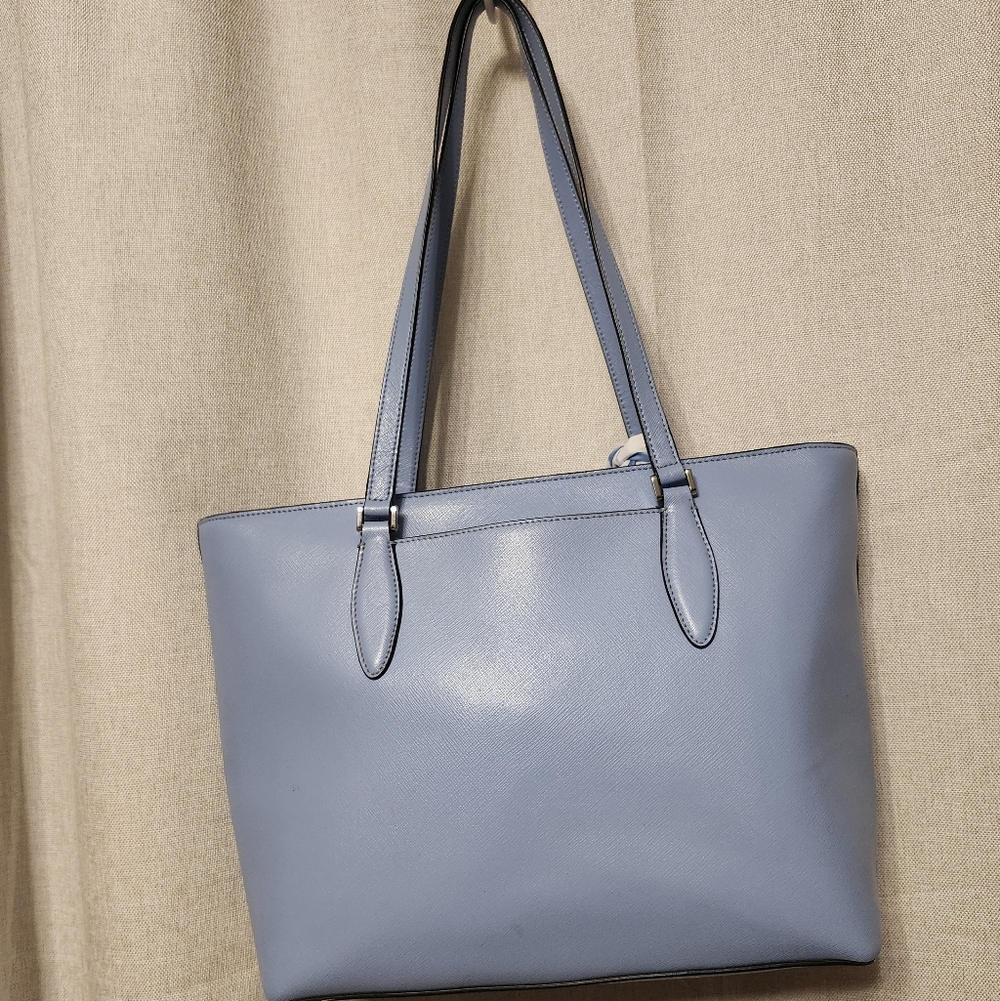 kate spade Blue Leather Tote Bag - Picture 9 of 12
